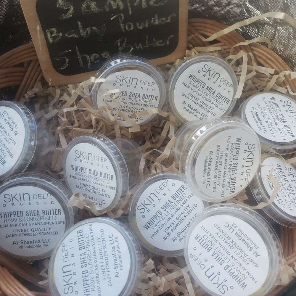 Whipped pure white shea butter  from Ghana
